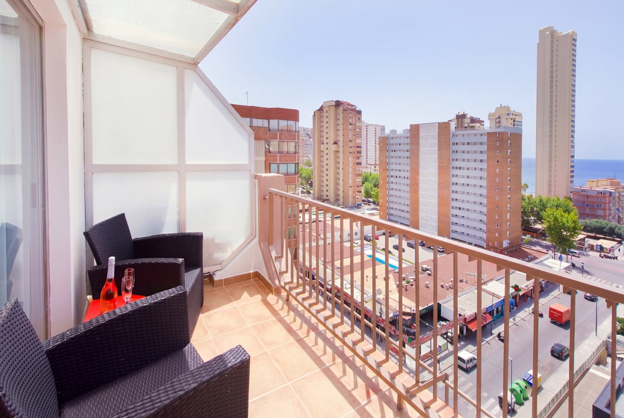 Studio with Balcony detail